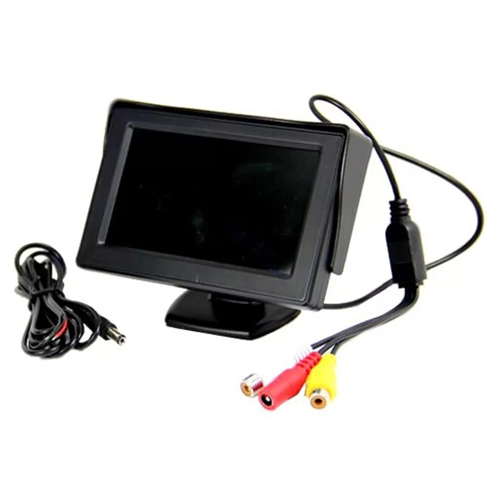 Монитор 4" TFT LCD. TFT LCD Color Monitor 4.3. Монитор с HDMI 12 вольт. Av экран