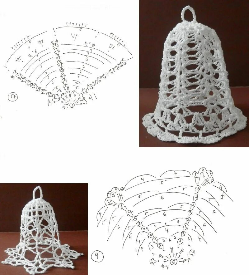 Связанный колокольчик. Вязаные колокольчики крючком. Рождественский колокольчик крючком. Колокольчик связанный крючком. Колокольчик крючком на елку.