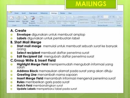 Start mail
