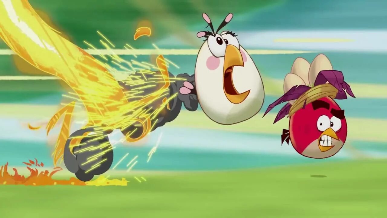 Angry Birds toons. Angry birds первая