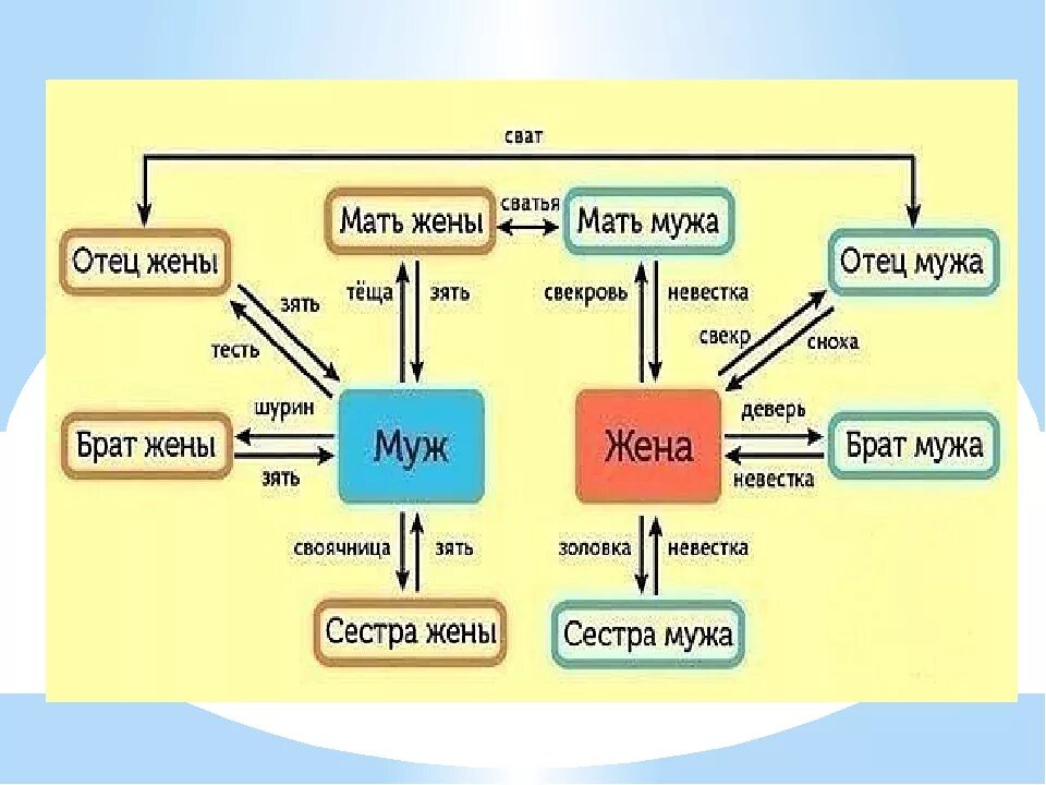 Жена сына 5. Кем является жена сына отцу. Названия родственников. Мать мужа сестры для брата. Кто будет мне мама жены брата.