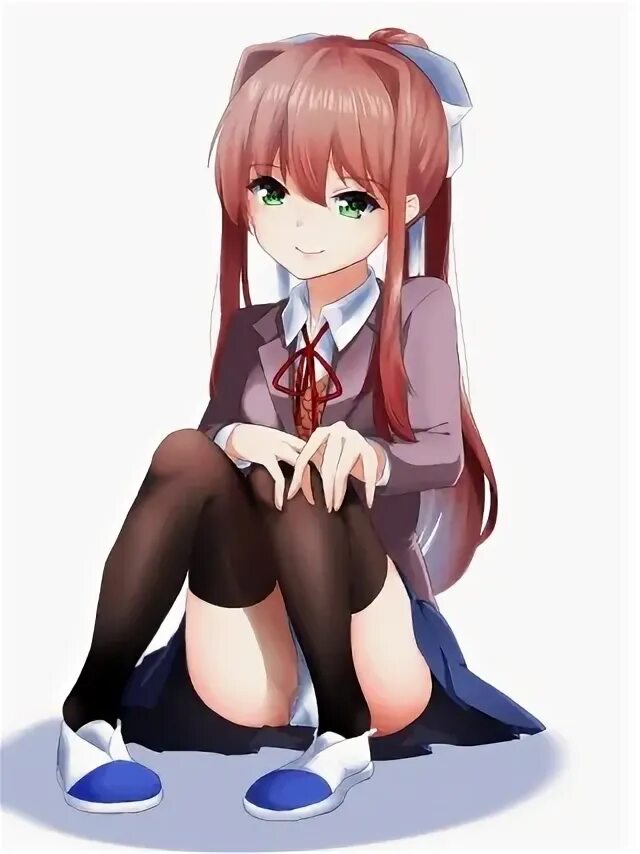 Monika balls. Monika DDLC.