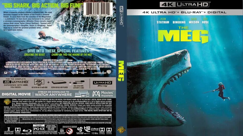 Мег размеры. Blu ray обложки. DVD обложки фильмов meg. Miramax films Blu-ray диск. 4k UHD Blu-ray Covers.