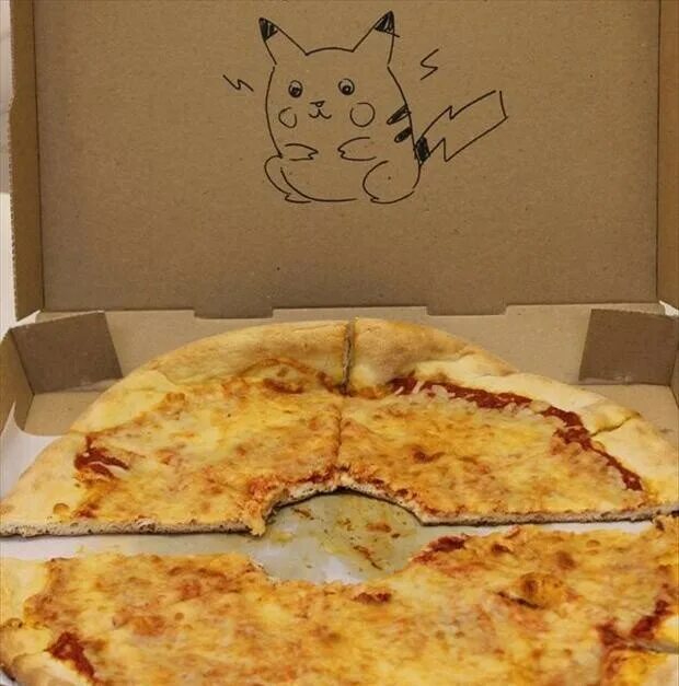 Funny pizza