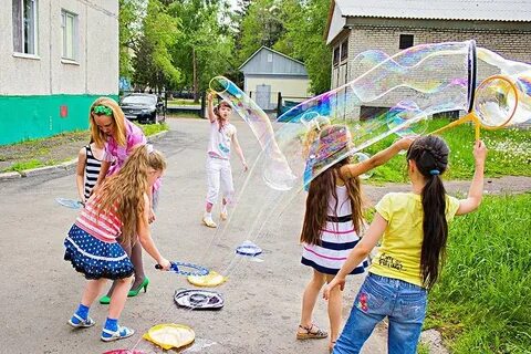 Праздник мыльных пузырей