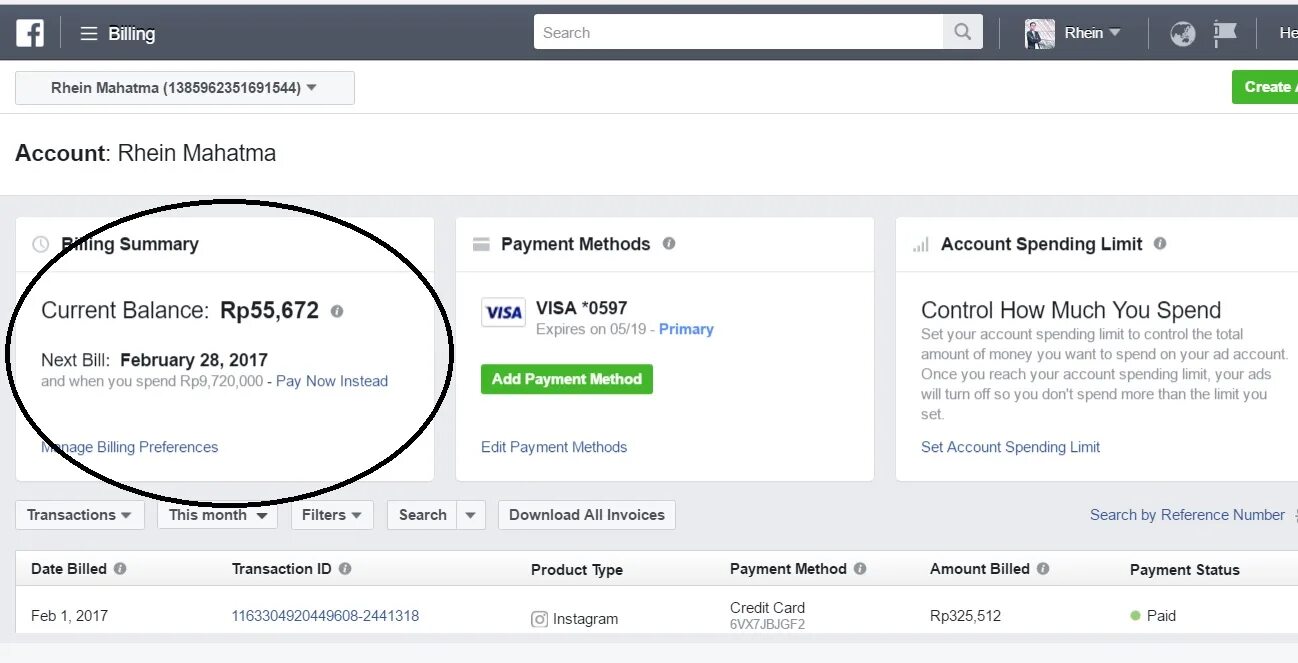 Your reference number is. Reference number. threshold billing. mari pay.