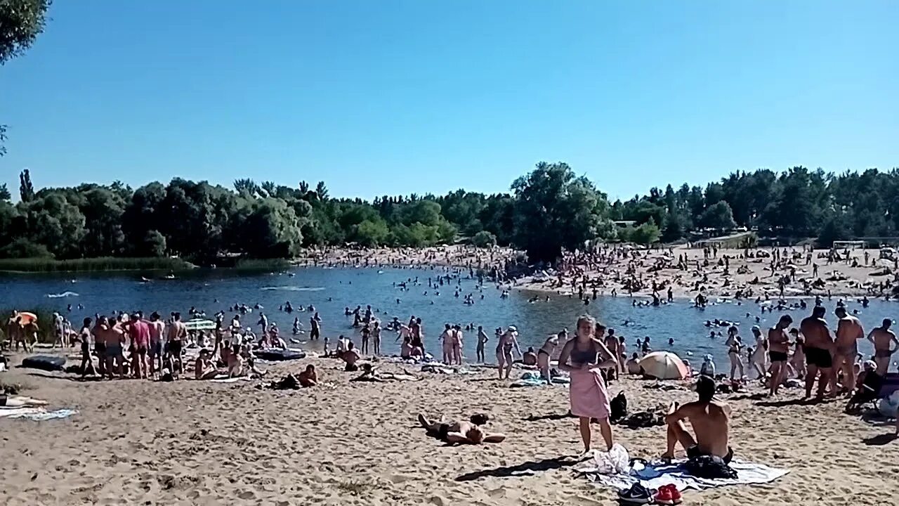 Пляж Боровое Воронеж - отдых на реке Усманке (фото)