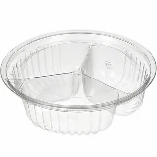 Пластиковые миски с крышкой