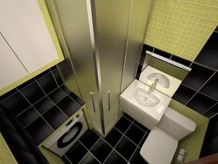 Дизайн совмещенных небольших туалетов