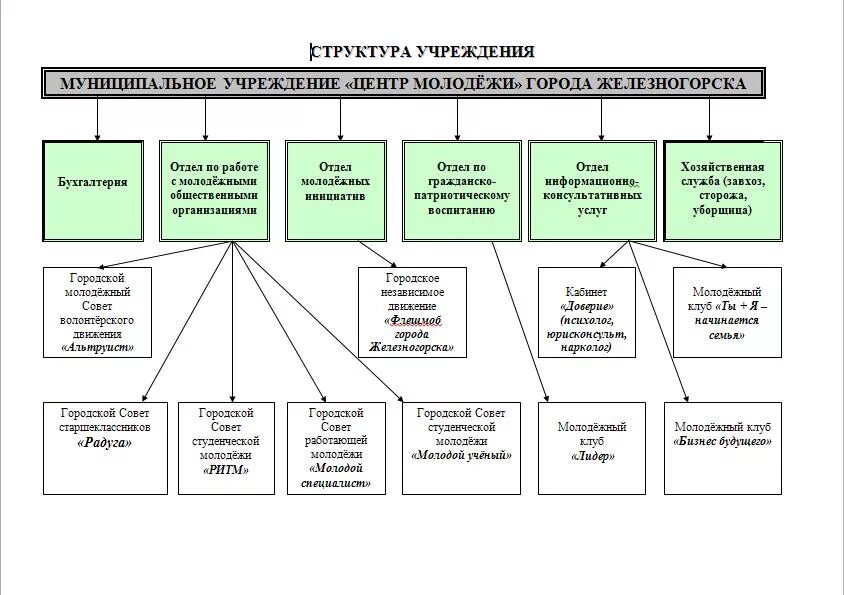 Структура организации молодежного центра. Организационная структура молодежного центра. Организационная структура учреждения культуры схема. Организационная структура управления молодежного центра.