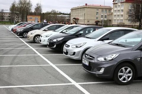 Хендай парковка