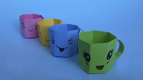 Кружка из бумаги на 23