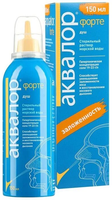 Вода от заложенности носа. Аквалор 150мл. Аквалор форте 150. Аквалор форте спрей 150.