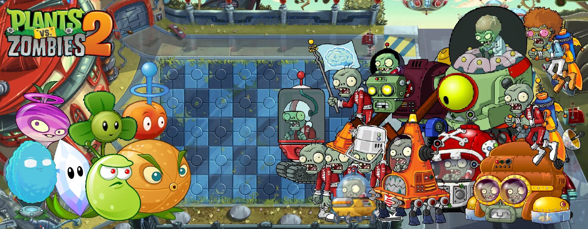 Plants vs zombies 2 ages