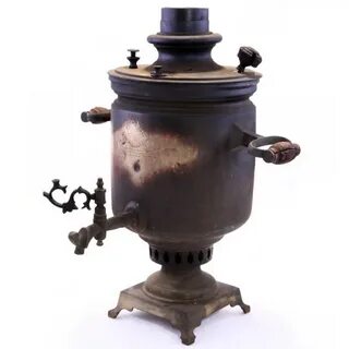 Самовар медный старинный