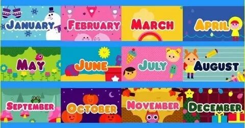 Months of the year song for kids