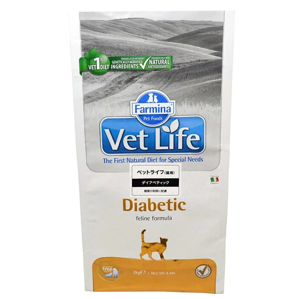 Vet life 10 кг. Farmina vet Life Diabetic. Farmina vet Life Cat Diabetic. Фармина диабетик для кошек. Корм для кошек для диабетиков Фармина.