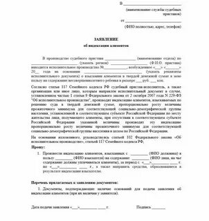 Взыскание прожиточного минимума