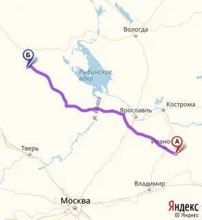Карта вологды расстояние