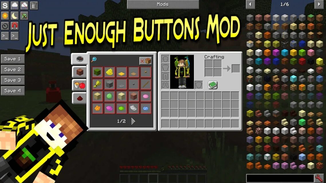 Justenoughbuttons_1.12_1.2.1. Мод jei. Just enough items Mod. Мод Minecraft just enough items.