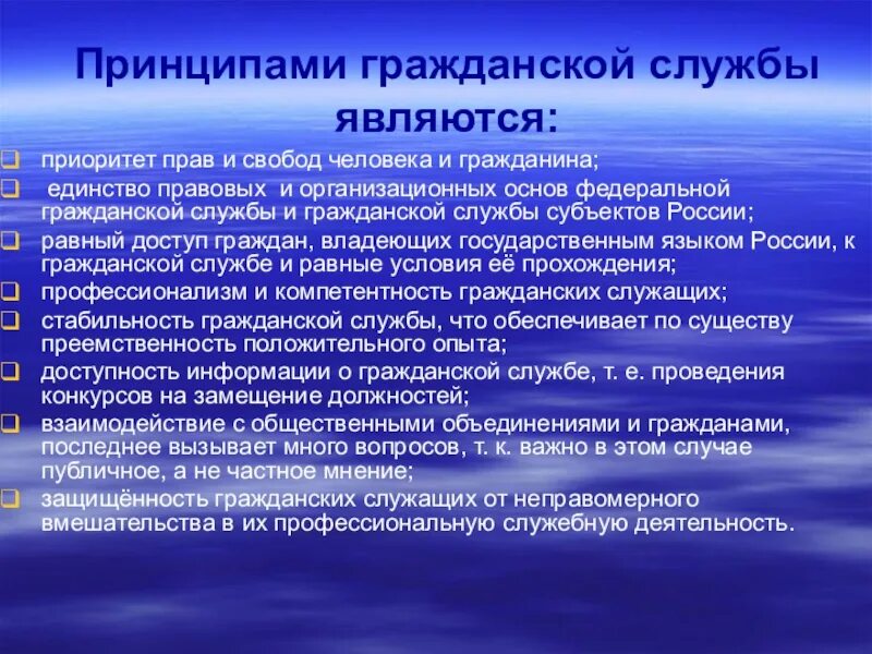 Единстве правового пространства российской федерации. Принципы гражданской службы. Принципами гражданской службы являются. Принципы гражданской службы РФ. Понятие и принципы гражданской службы.