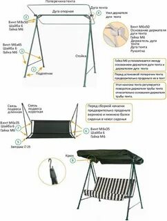 Качели инструкция