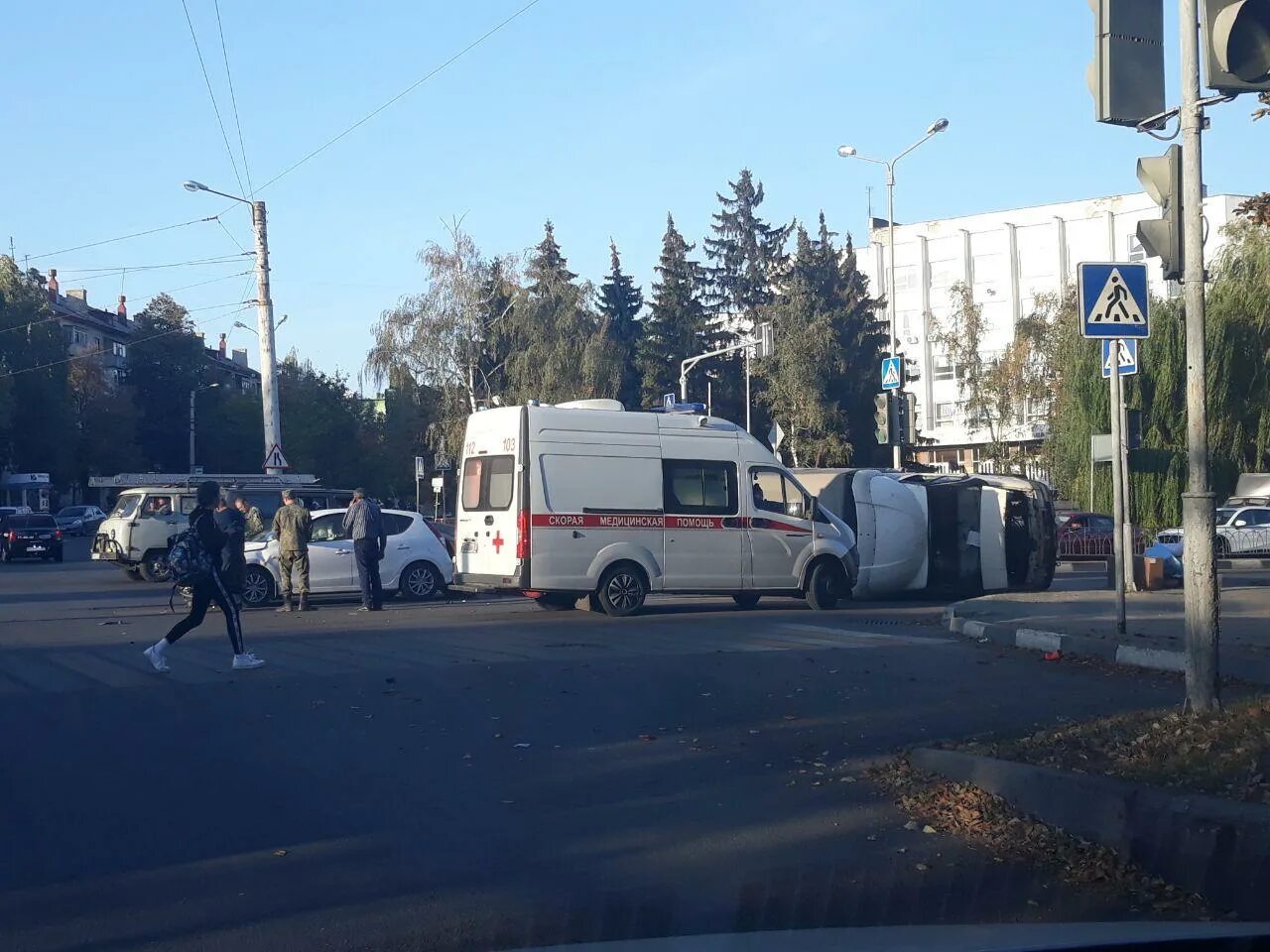 Белгород страдает. ДТП на студенческой в Белгороде сегодня. Авария на садовой сегодня Белгород.