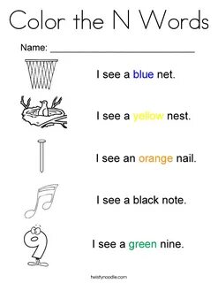 N words list