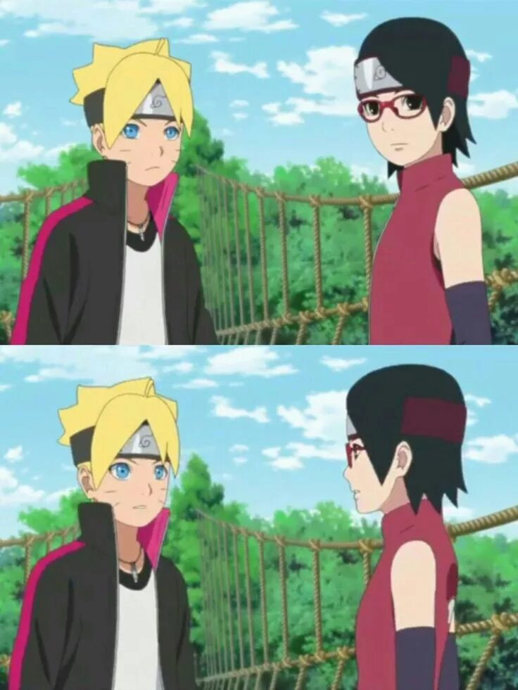 Boruto and sarada