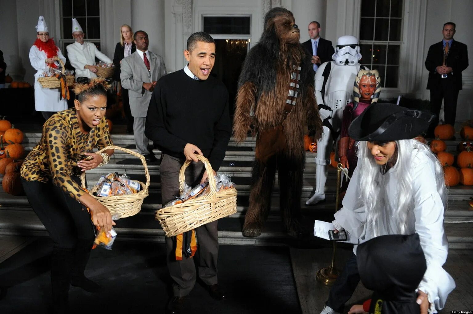 Барак Обама на Хэллоуин.