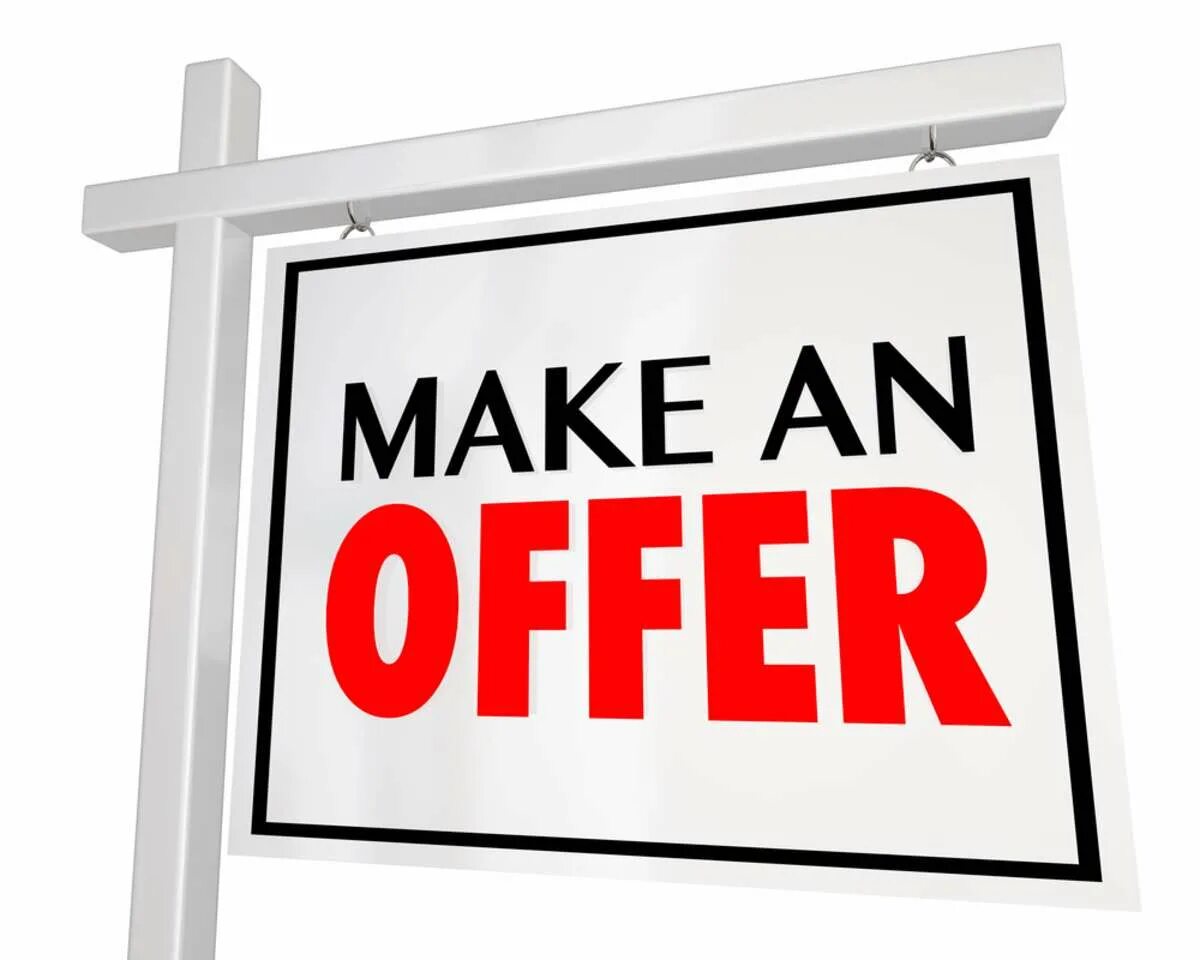 You will be offered