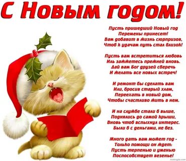 Поздравление с новым годом ольге прикольное