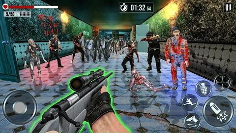 Мобильная игра зомби