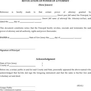 Power of attorney