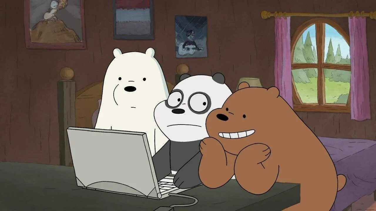 We bear bears watch. We bear bears watch. We bear bears watch. 5 ночей bear bears. We bare bears.