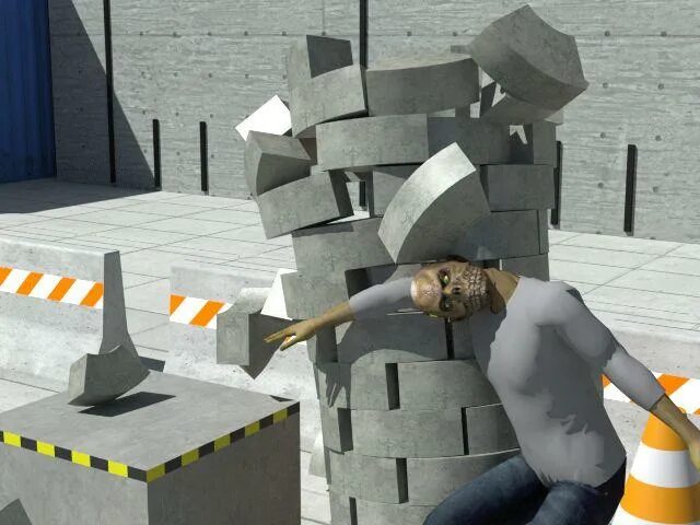 Человек тестирующий игру