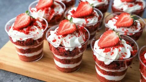 Вкусные десерты в стаканчиках рецепты с фото