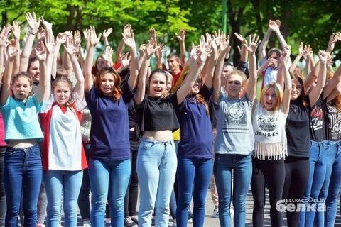 Флешмоб здоровый образ жизни