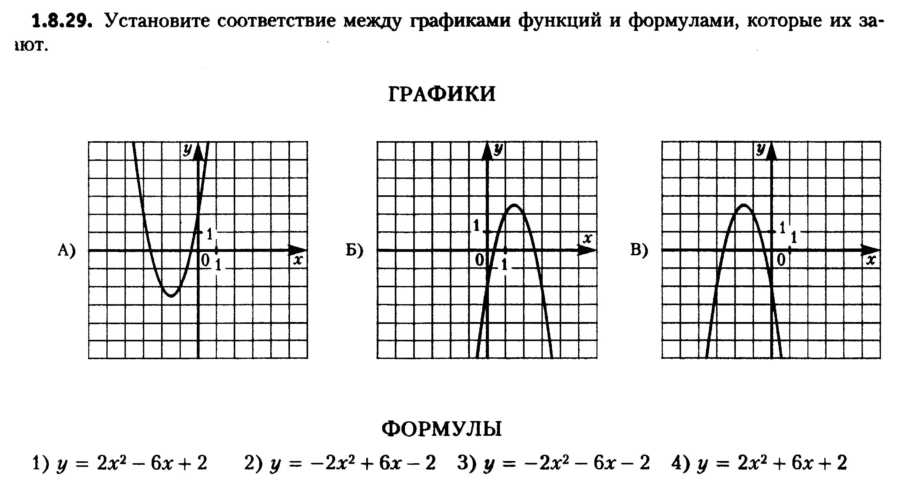 Функция задана формулой игрек равно 4. Установите соответствие между графиками функций и формулами y x2. Установите соответствие между графиками функций и формулами y=x2-2x y=x2+2x. Установите соответствие между функциями и их графиками y 2x2-6x+1. Установите соответствие между графиками функций y x^2-2x.