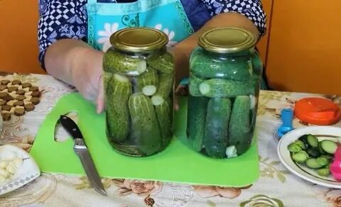 Огурцы по болгарски в микроволновке