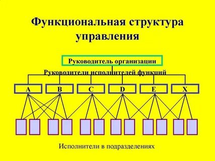 Организационная система представляет собой