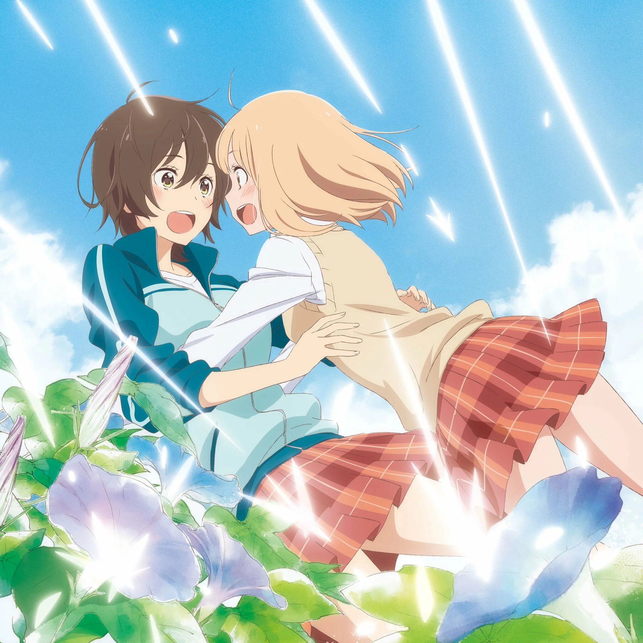 Asagao to kase san. Сияние утра и касе саннаиме. Asagao to kase san. Сияние утра и касэ-сан / asagao to kase-san. Томока касэ и юи ямада.