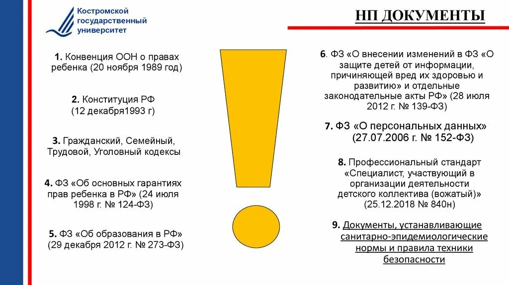 Стандарт вожатых. Профстандарт вожатого.