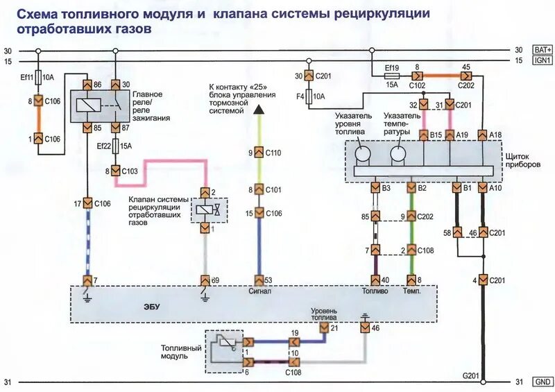 Электрика ( схемы ) - Daewoo Lanos, 1,5 л, 2008 года просто так DRIVE2