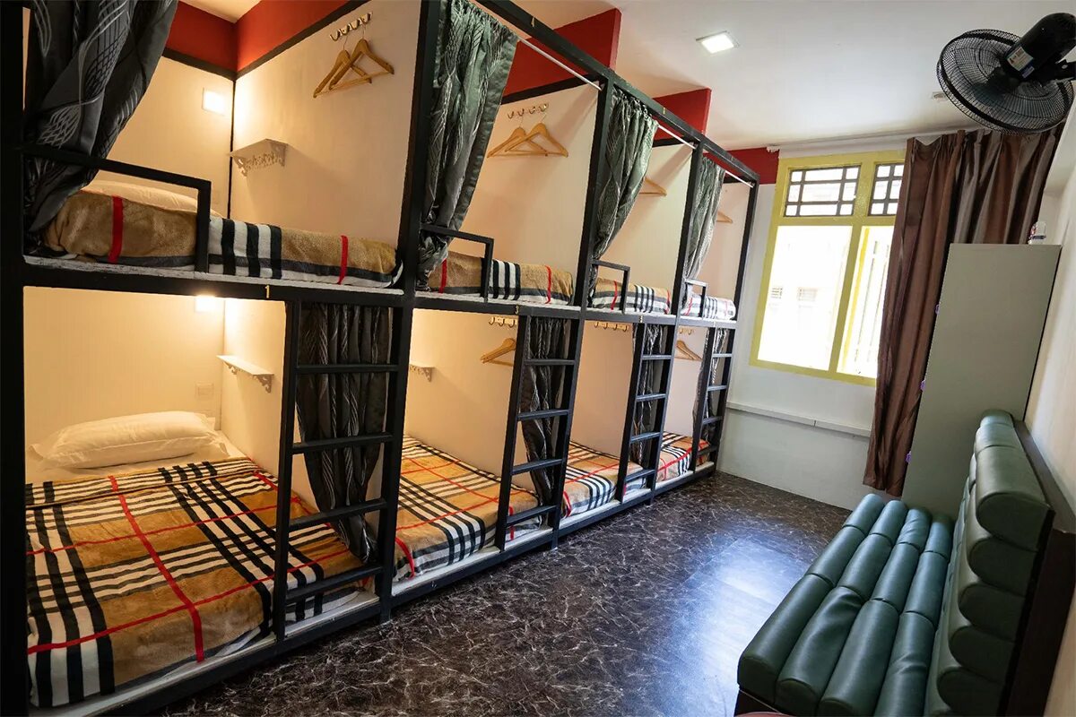 Fake hostel