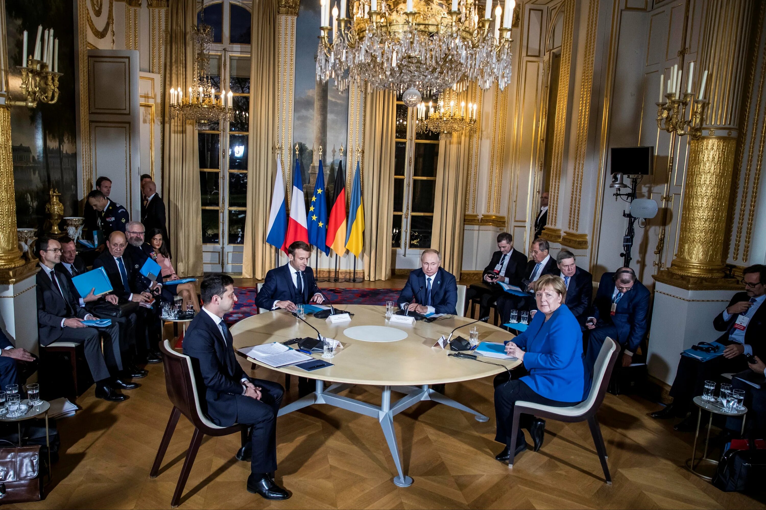 Переговоры россии и франции. Нормандская четверка встреча 9 декабря 2019.