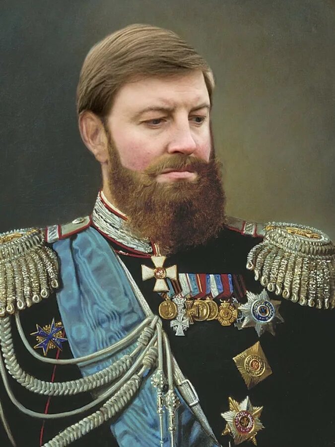 Российский императорский. Борода Николая 2.