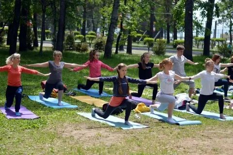 Физические упражнения на свежем воздухе