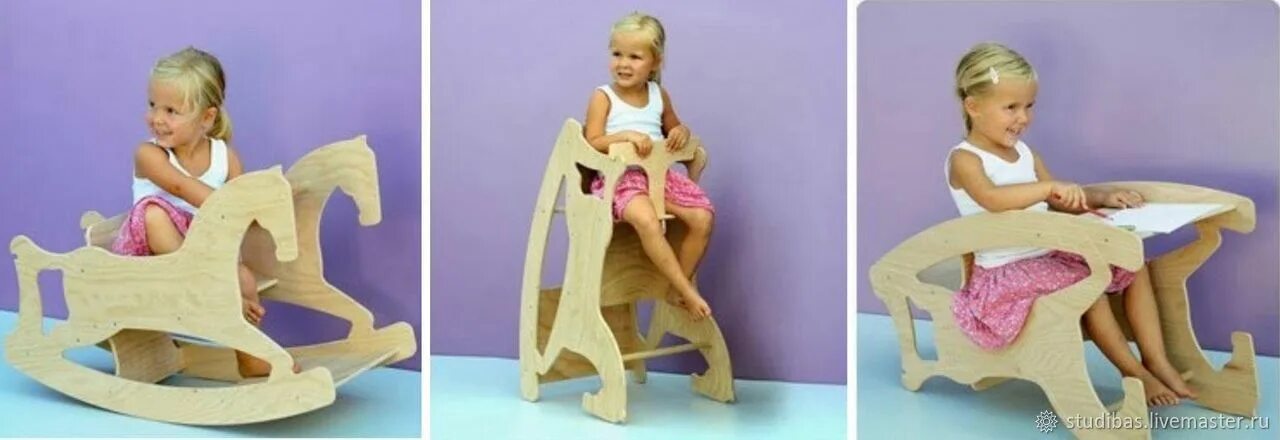 Детский стульчик из фанеры. Детские качалки из фанеры. Качалка трансформер для детей. Детский столик качалка.