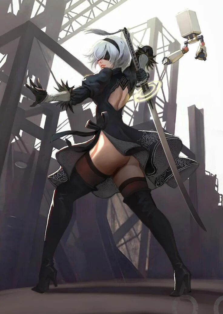 2b automata 18. Ниер автомата 18. 2b NIER. NIER 2b арт. Аутомата 2в.